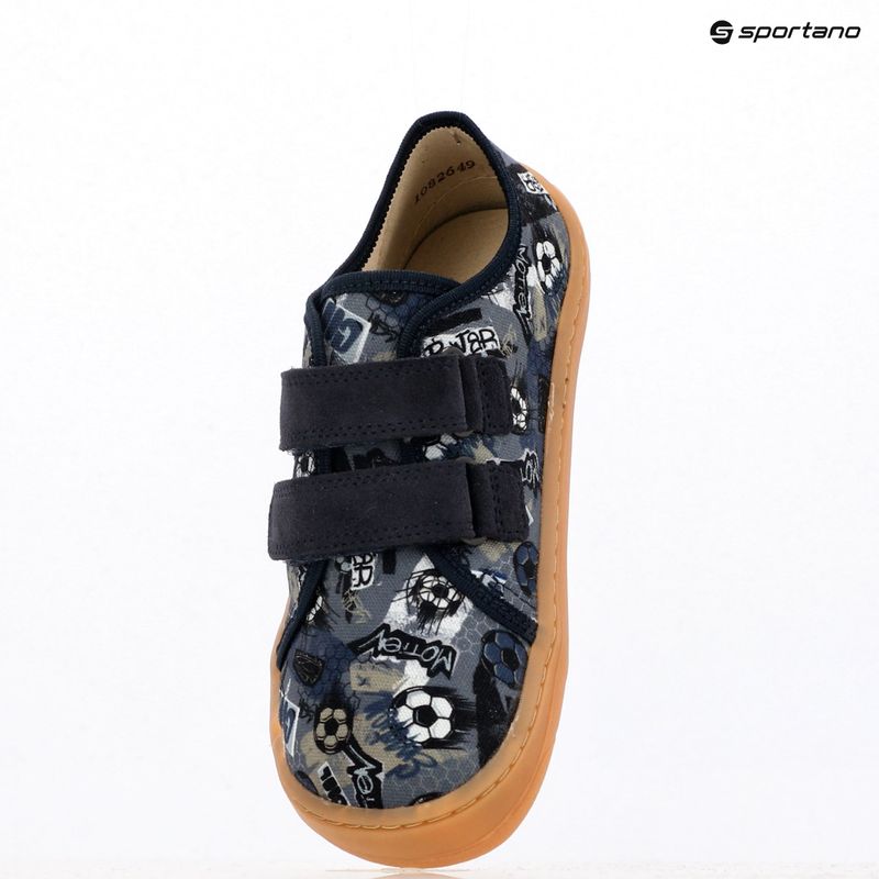Froddo scarpe a piedi nudi per bambini G1700379 grigio/blu 15