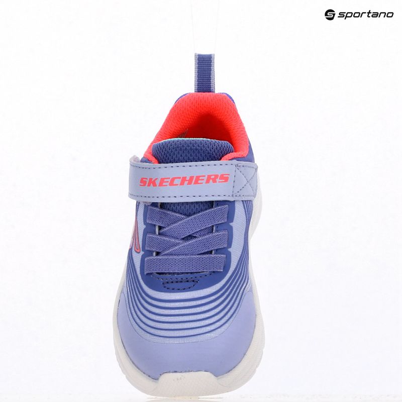 SKECHERS Microspec Advance lavanda/rosa scarpe per bambini 15