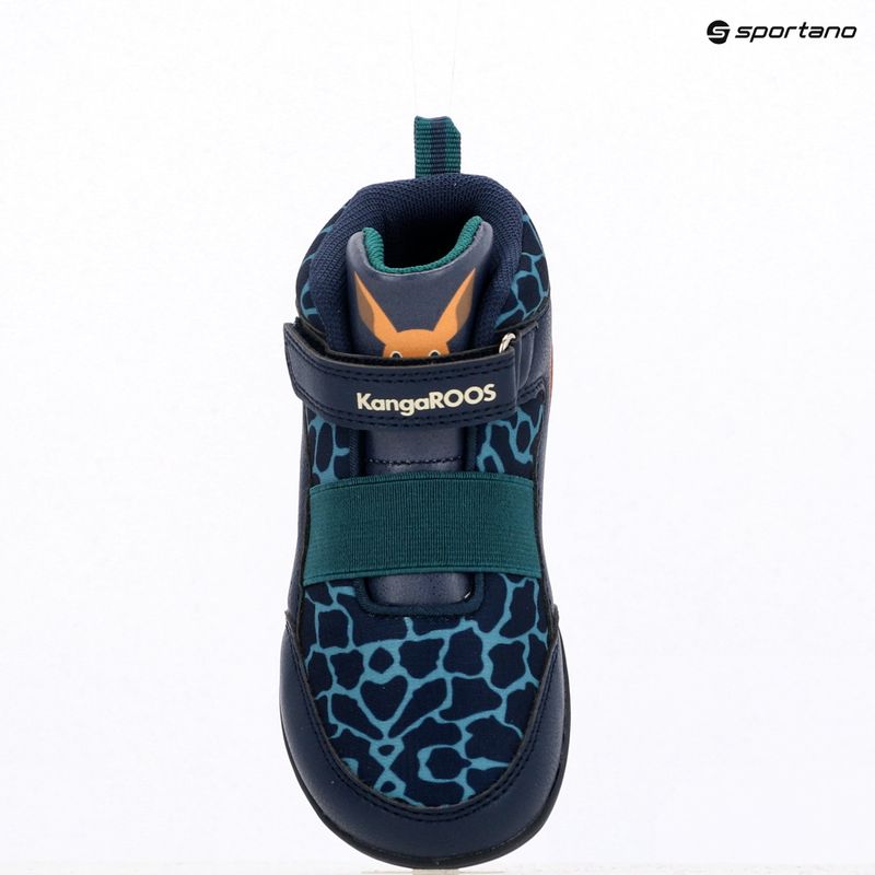 Scarpe per bambini KangaROOS K-BFI Peppy EV k blu/safari party 9