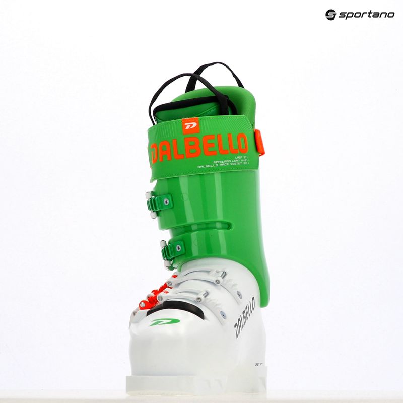 Scarponi da sci Dalbello DRS 110 bianco/verde corsa 8