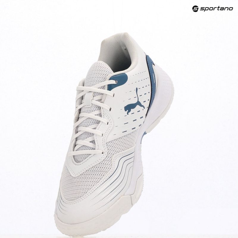 PUMA Solarflash III scarpa sportiva indoor puma bianco/blu horizon 11