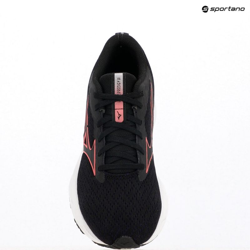 Scarpe da corsa da donna Mizuno Prodigy 6 nero/camelia rosa/viola paisley 9
