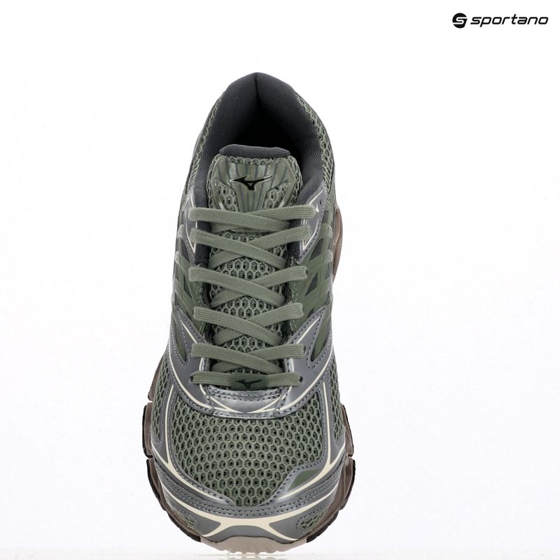 Scarpe da uomo Mizuno Wave Prophecy LS verde agave/nero/ferro 9