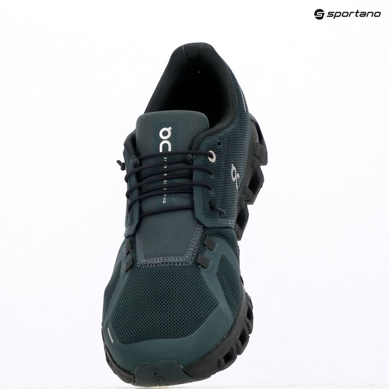 Scarpe On Cloud 6 evergreen/nero da uomo 9
