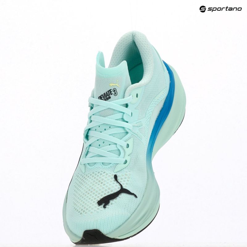 Scarpe da corsa da uomo PUMA Deviate Nitro 3 blu menta/velocità 15
