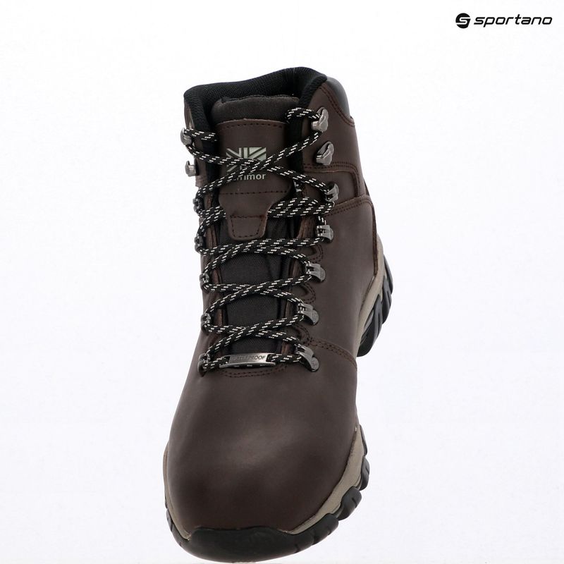 Scarponi da trekking da uomo Karrimor Mendip 3 CH cioccolato 9