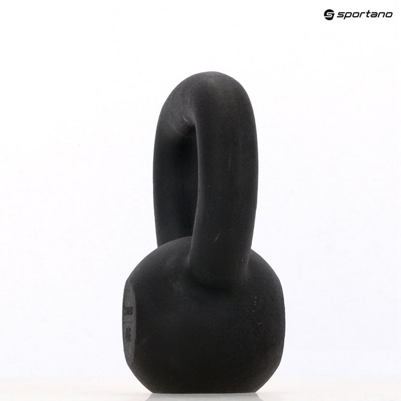 Kettlebell in ghisa TREXO 4kg nero 8