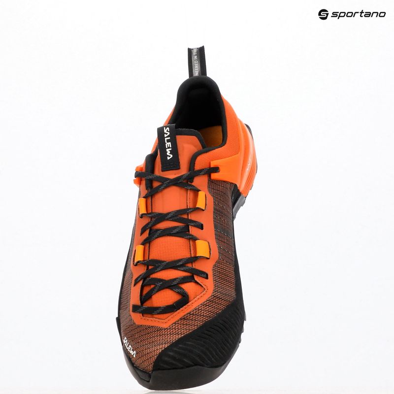 Scarpa da avvicinamento Salewa Wildfire Nxt da uomo, marrone bombay / tumerico 12