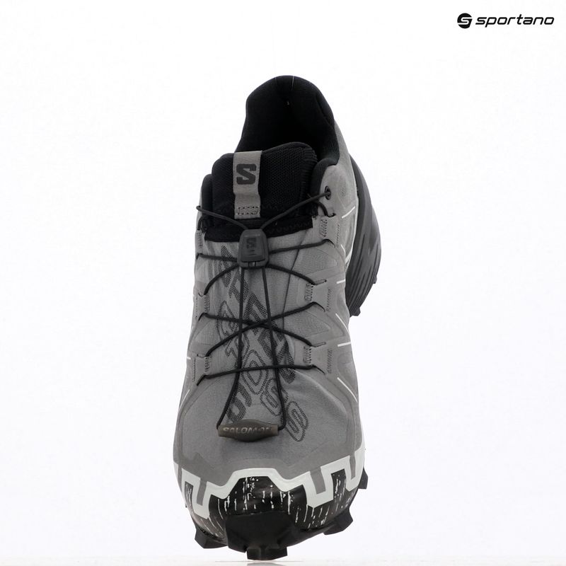 Scarpe da corsa da uomo Salomon Speedcross 6 Wide quiet shade/nero/blu perla 17