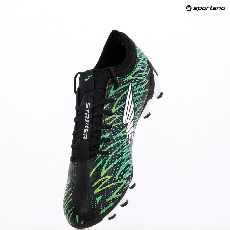 Scarpe da calcio Joma Striker FG nero uomo 9