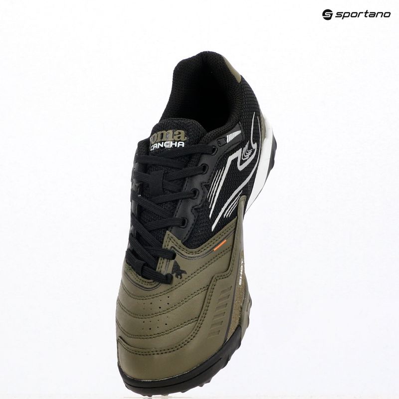Scarpe da calcio Joma Cancha TF da uomo, color kaki 9