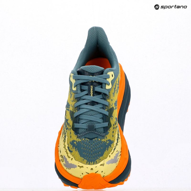 Scarpe da corsa HOKA Stinson 7 da uomo, nebbia di montagna e crepuscolo blu 9