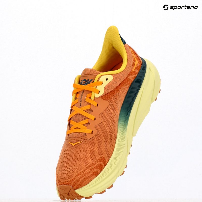 HOKA Challenger ATR 7 terracotta/yuzu scarpe da corsa da uomo 9