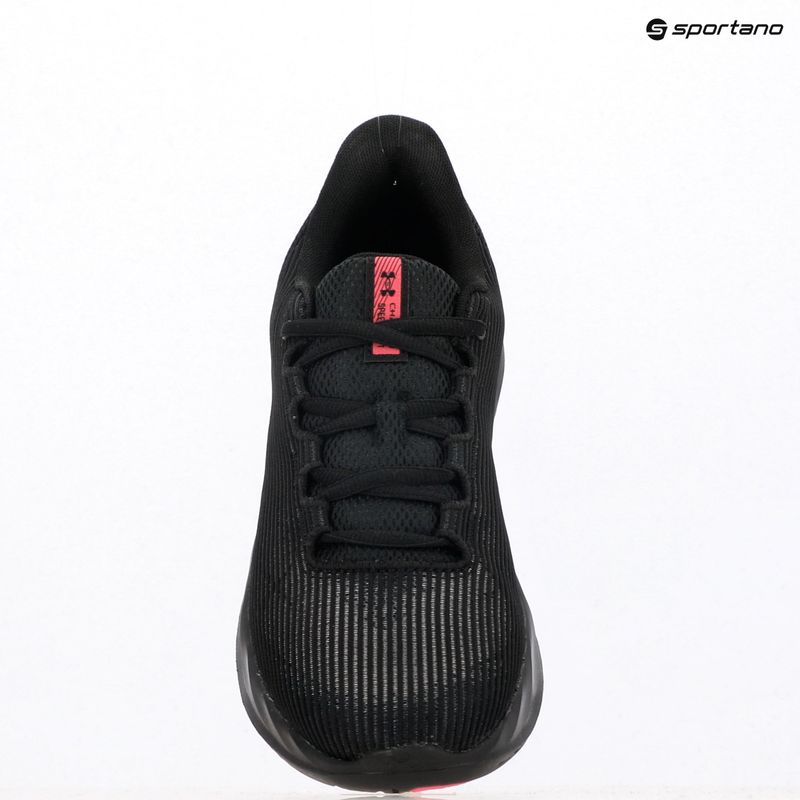 Scarpe da corsa da donna Under Armour Charged Speed Swift nero/nero/super rosa 9