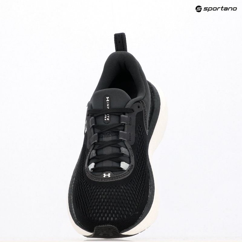 Scarpe da corsa da donna Under Armour Infinite Elite 2 nero/antracite/bianco 9