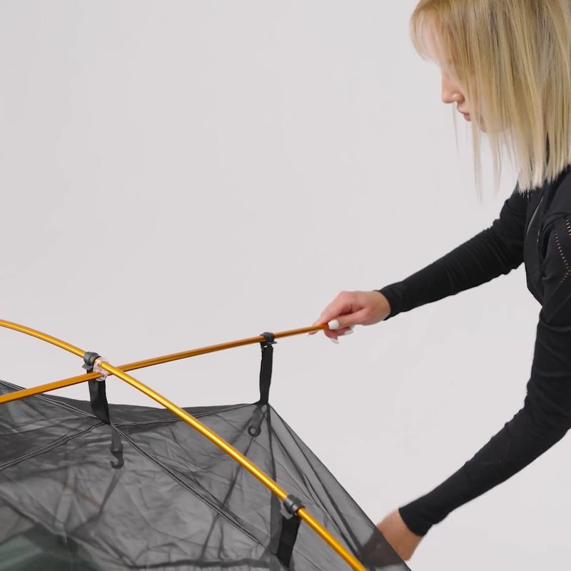 Tenda da trekking ultraleggera per 2 persone KADVA EXPEDIT 2 PRO grigio-verde 23