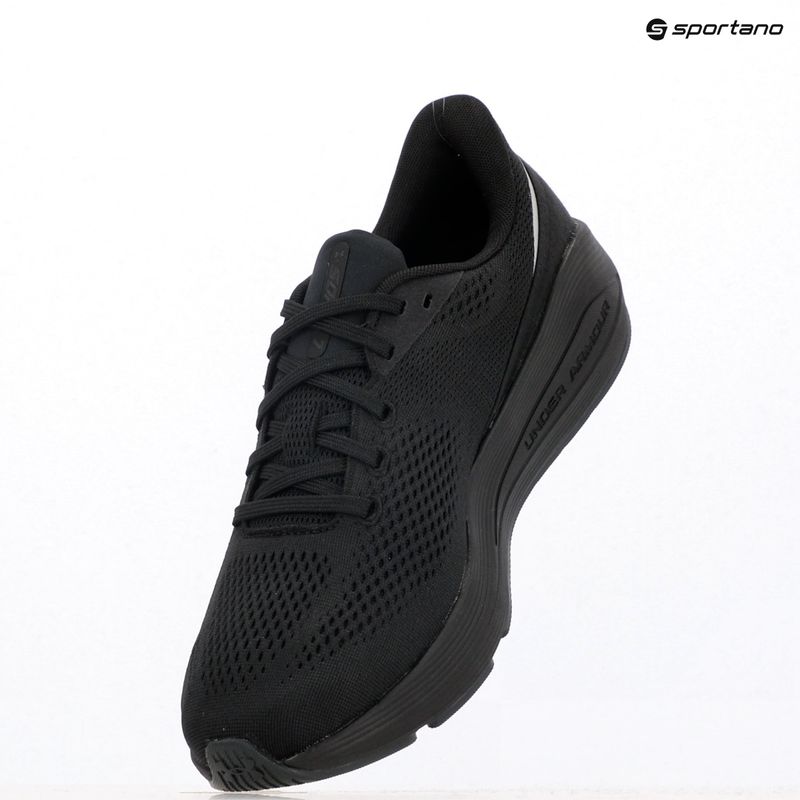 Scarpe da corsa da uomo Under Armour Sonic 7 nero/nero/antracite 9