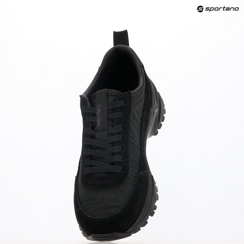 Scarpe da uomo Calvin Klein YM0YM01378 Hike Runner Casual Ny-Su AOP triple black 9