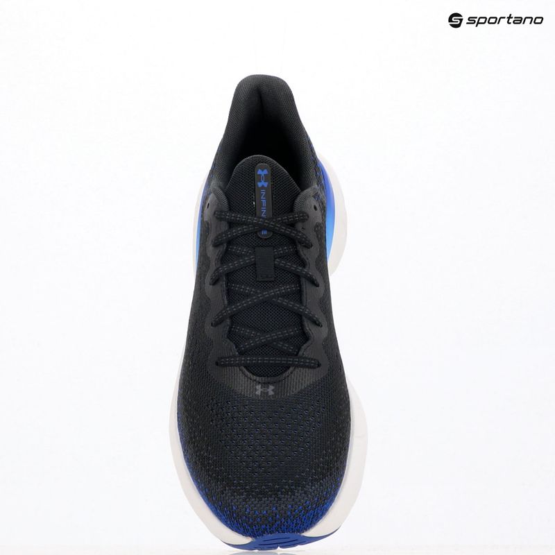 Scarpe da corsa da uomo Under Armour Infinite nero/reale/nero 9