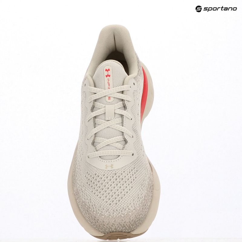 Scarpe da corsa da uomo Under Armour Infinite summit white/khaki base/racer red 9