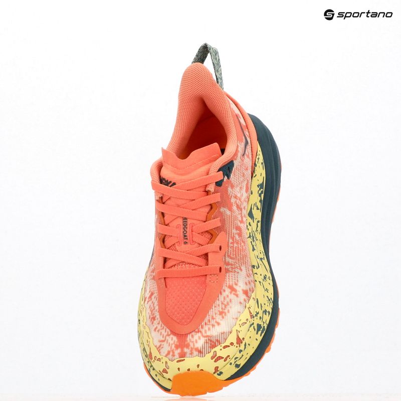 Scarpe da corsa da donna HOKA Speedgoat 6 feldspato/blu twilight 9