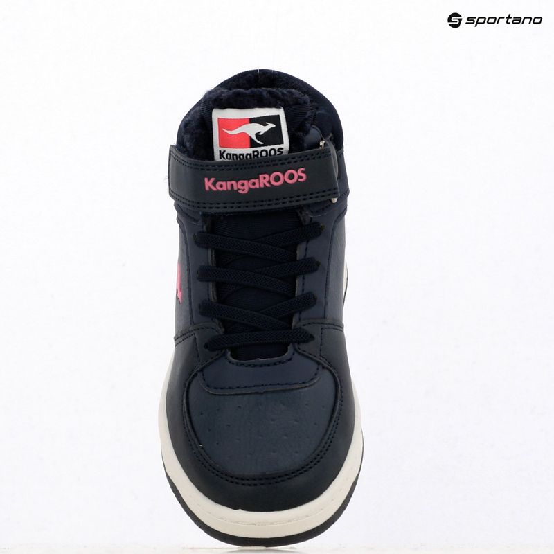KangaROOS scarpe da bambino K-CP Bound Mid EV blu scuro/rosa 9