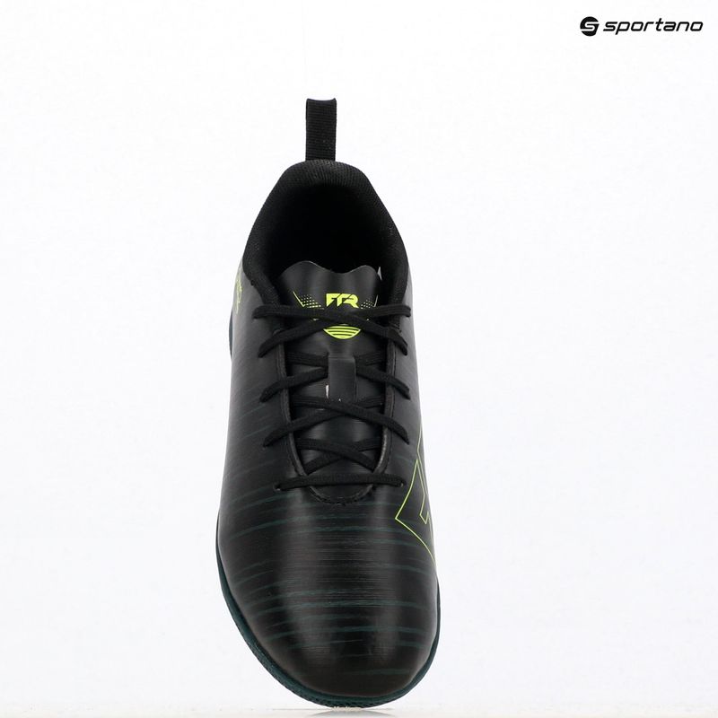 PUMA Future 8 Play It Jr bambini scarpe da calcio puma nero / luce frizzante / terreno verde 10
