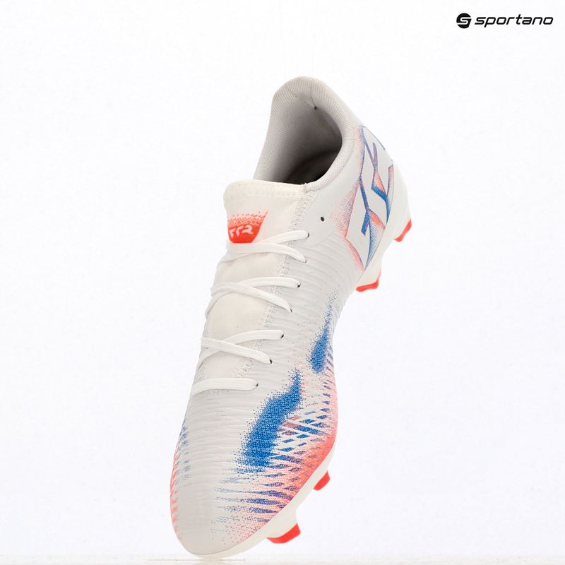 Scarpe da calcio da uomo PUMA Future 8 Play FG/AG puma bianco/puma nero/rosso brillante 9