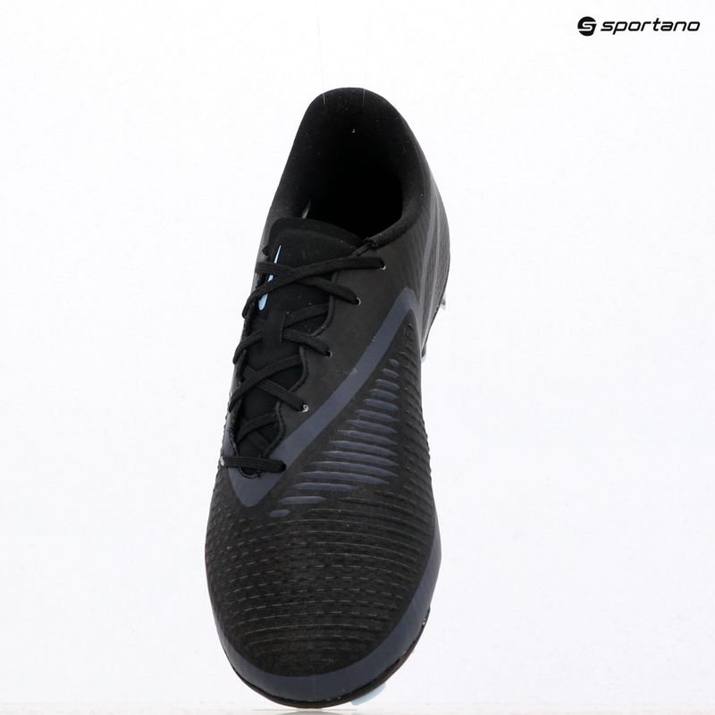 Scarpe da calcio uomo Nike Phantom 6 Low Academy FG/MG nero/nero 12