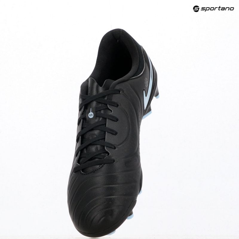 Scarpe da calcio da uomo Nike Tiempo Legend 10 Academy FG/MG nero/nero 18