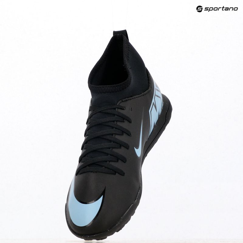 Scarpe da calcio per bambini Nike Mercurial Superfly 10 Club TF nero/nero 17