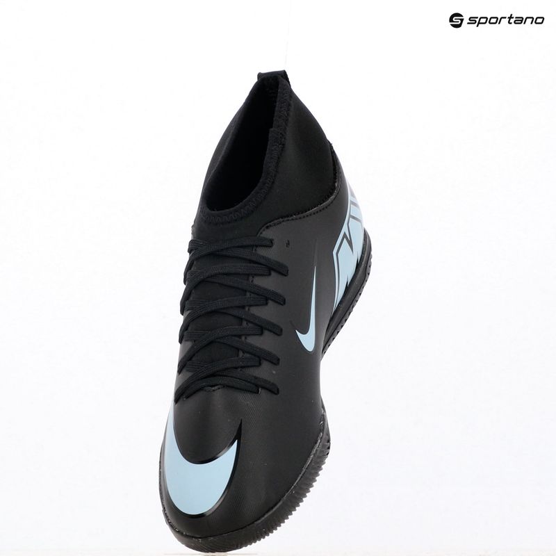 Scarpe da calcio per bambini Nike Mercurial Superfly 10 Club nero/blu ghiaccio 18
