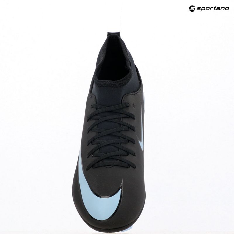 Scarpe da calcio per bambini Nike Mercurial Superfly 10 Club FG/MG nero/blu ghiaccio 18