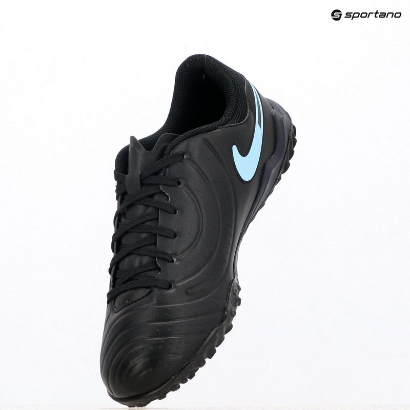 Nike Tiempo Legend 10 Academy TF scarpe da calcio per bambini nero/nero 18