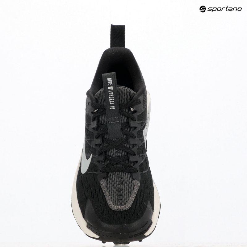 Nike Wildhorse 10 donne scarpe da corsa nero / lupo grigio / antracite / tinta di platino 16
