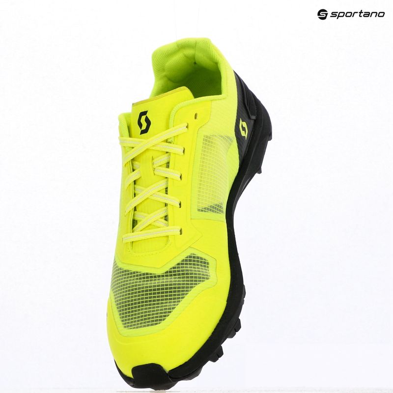 Scarpe da corsa da uomo SCOTT Supertrac Speed RC nero/giallo sicurezza 14