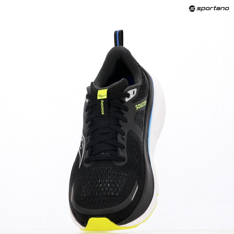 Scarpe da corsa da uomo Saucony Guide 18 nero/lapis 15