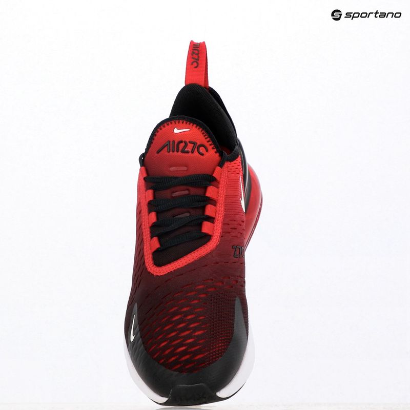 Uomo Nike Air Max 270 palestra rosso / bianco / nero scarpe 18