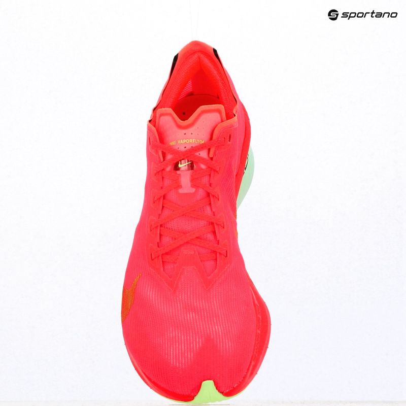 Scarpe da corsa da uomo Nike Vaporfly 4 brillante cremisi / lime blast / mint foam 17