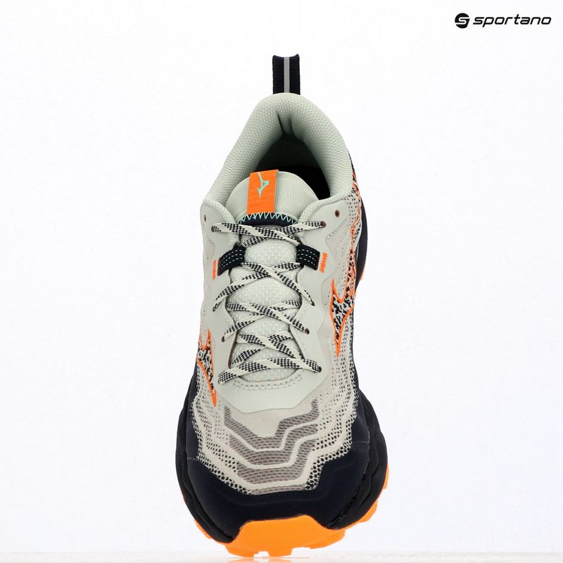 Scarpe da corsa da uomo Mizuno Wave Daichi 9 mercurio/tangelo/arancione 11