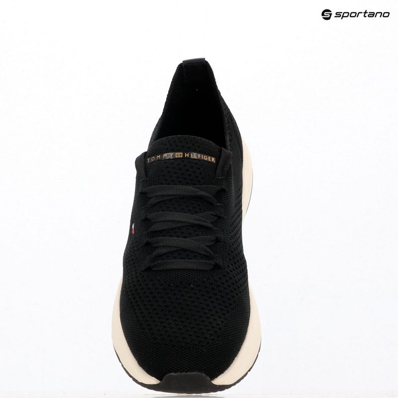 Tommy Hilfiger scarpe da donna Knit Runner nero 9