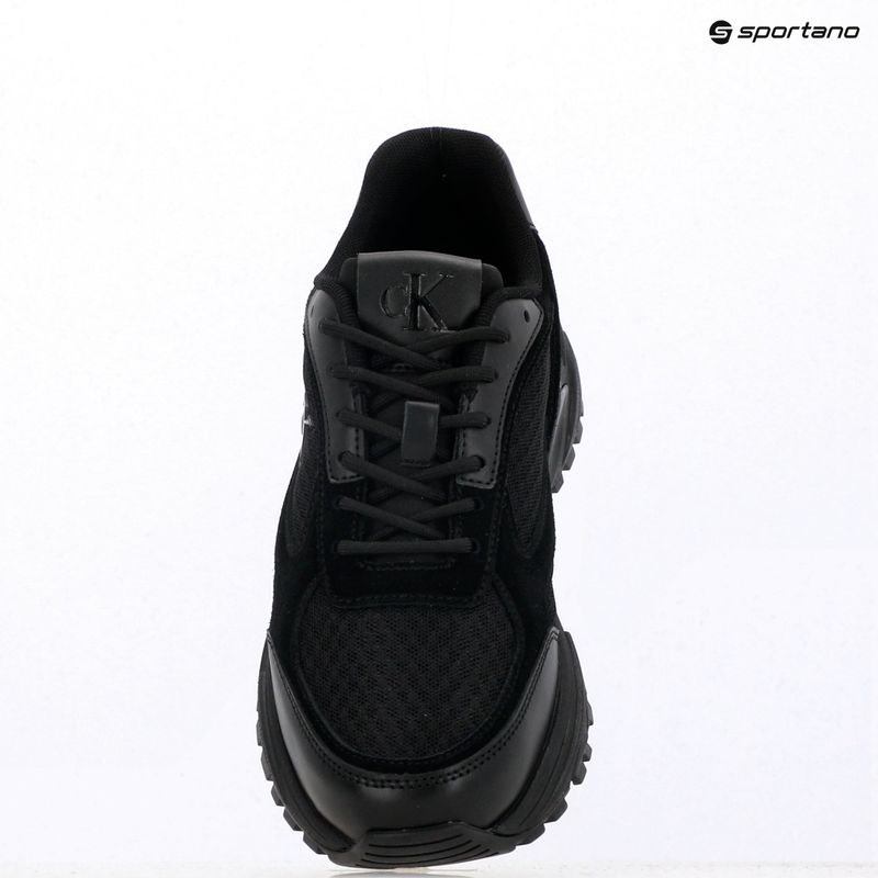 Scarpe da donna Calvin Klein YW0YW01994 Hike Runner Mesh Mix triple black 9