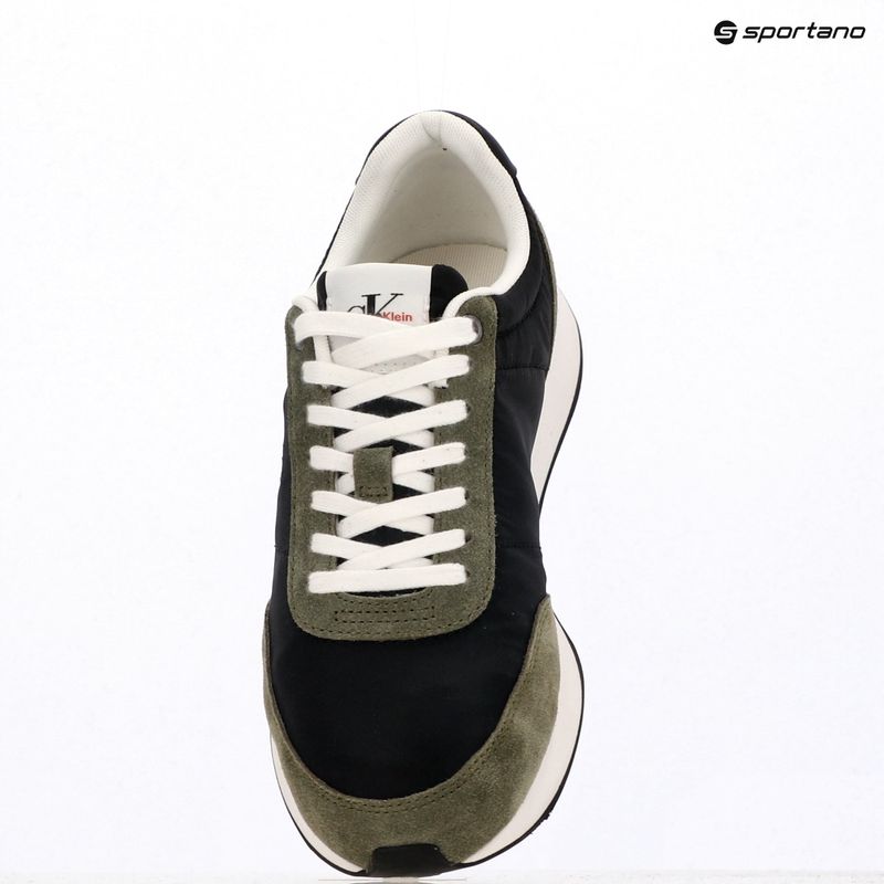 Scarpe da uomo Calvin Klein YM0YM01361 Retro Runner Essential MIX MAT black/capers/bright white 9