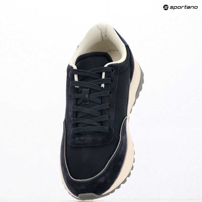 Scarpe da uomo Calvin Klein HM0HM01714 a taglio basso allacciate Repreve Mix navy/granite road/cobalt 9