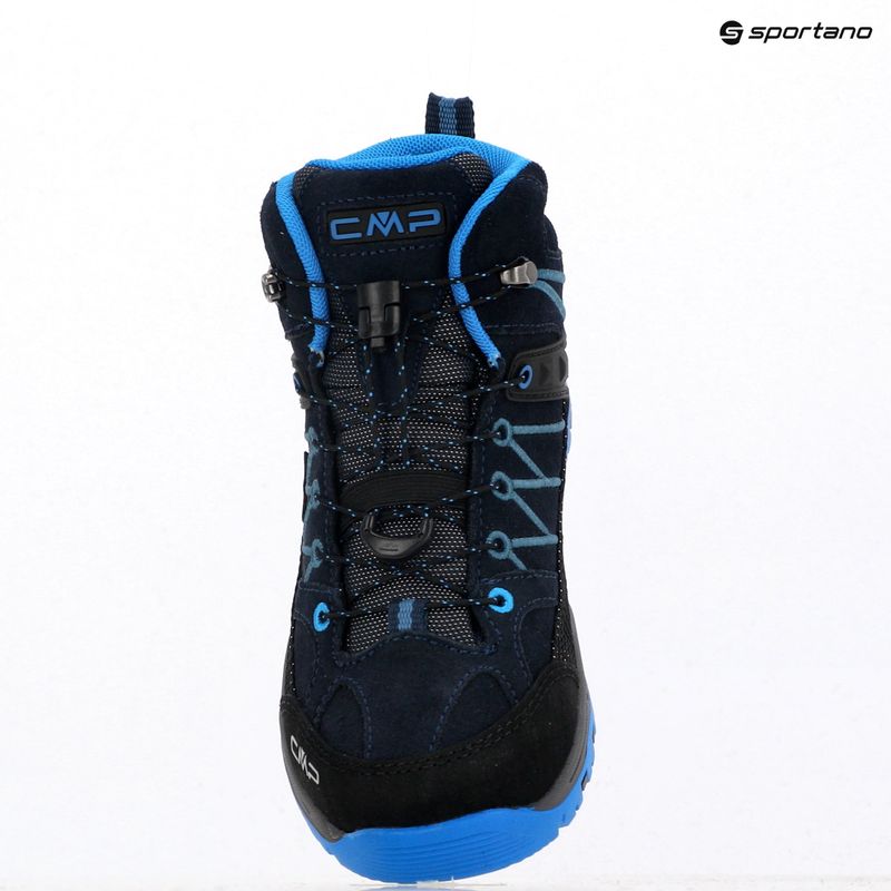 Scarpe da trekking junior CMP Rigel Mid Wp blue/bluestone/royal blue 9