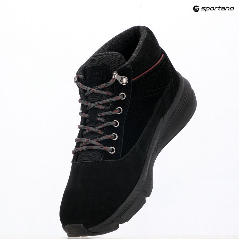 Sneakers da uomo Tommy Hilfiger W Nbk Sde Hybrid BDS nero 9