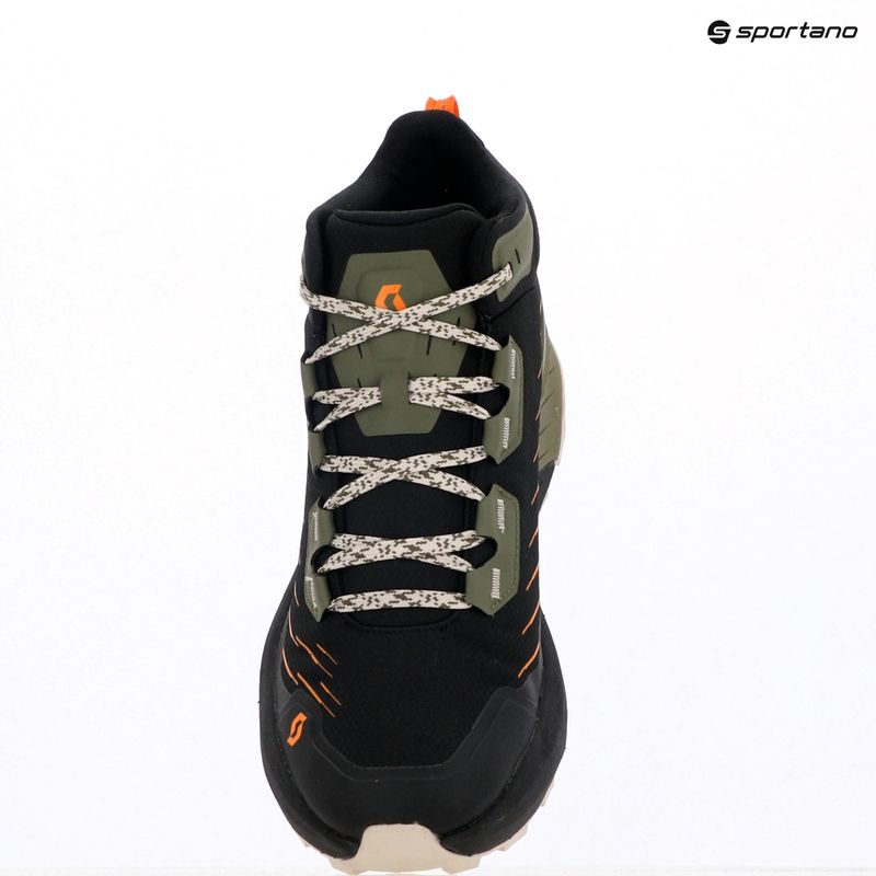 Scarpe da corsa da uomo SCOTT Kinabalu 3 Mid Gore-Tex nero/verde abete 15