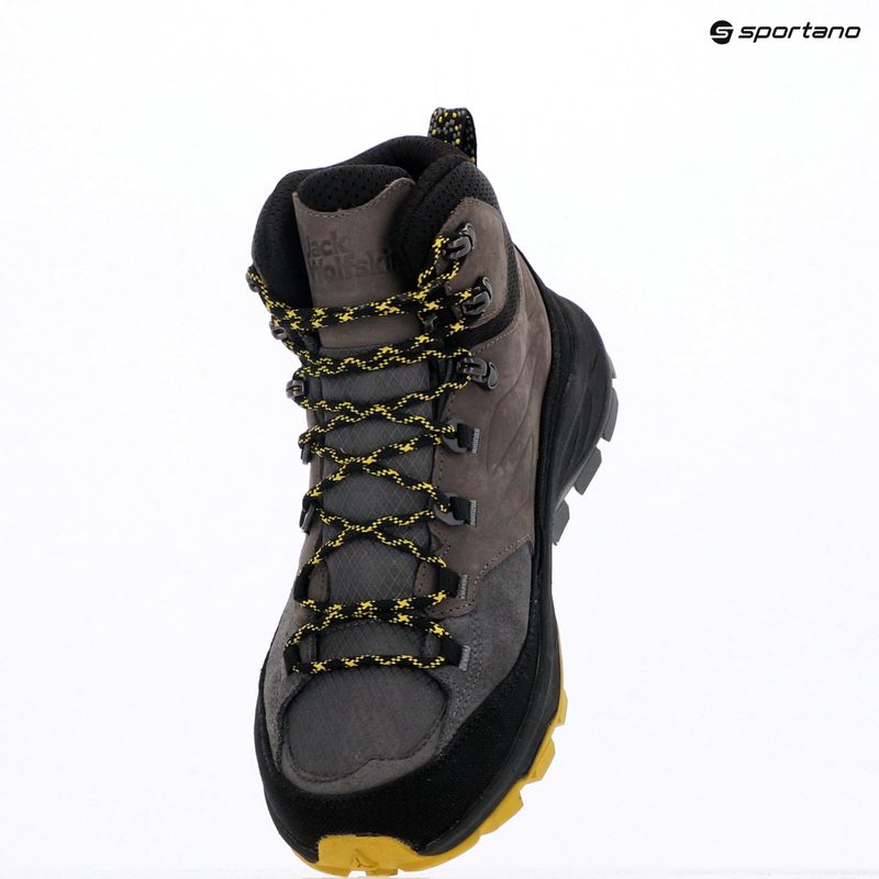 Scarpe da trekking da uomo Jack Wolfskin Cyrox Texapore Mid slate 21