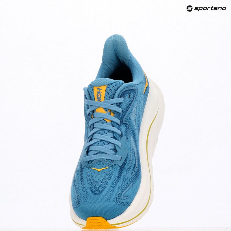 Scarpe da corsa da uomo HOKA Clifton 10 alpine blue/foggy night 18