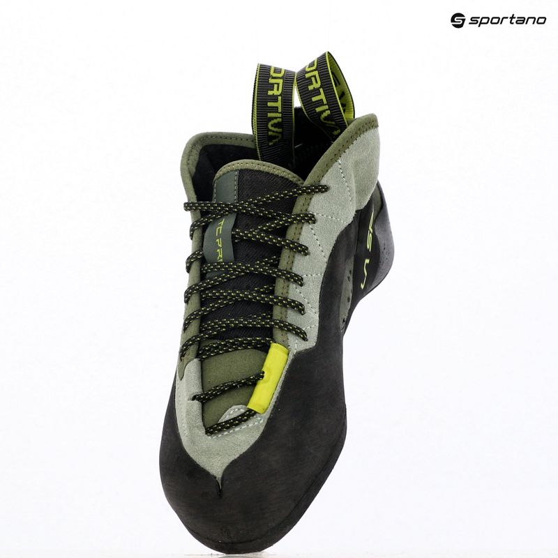 Scarpette da arrampicata La Sportiva TC Pro olive 9